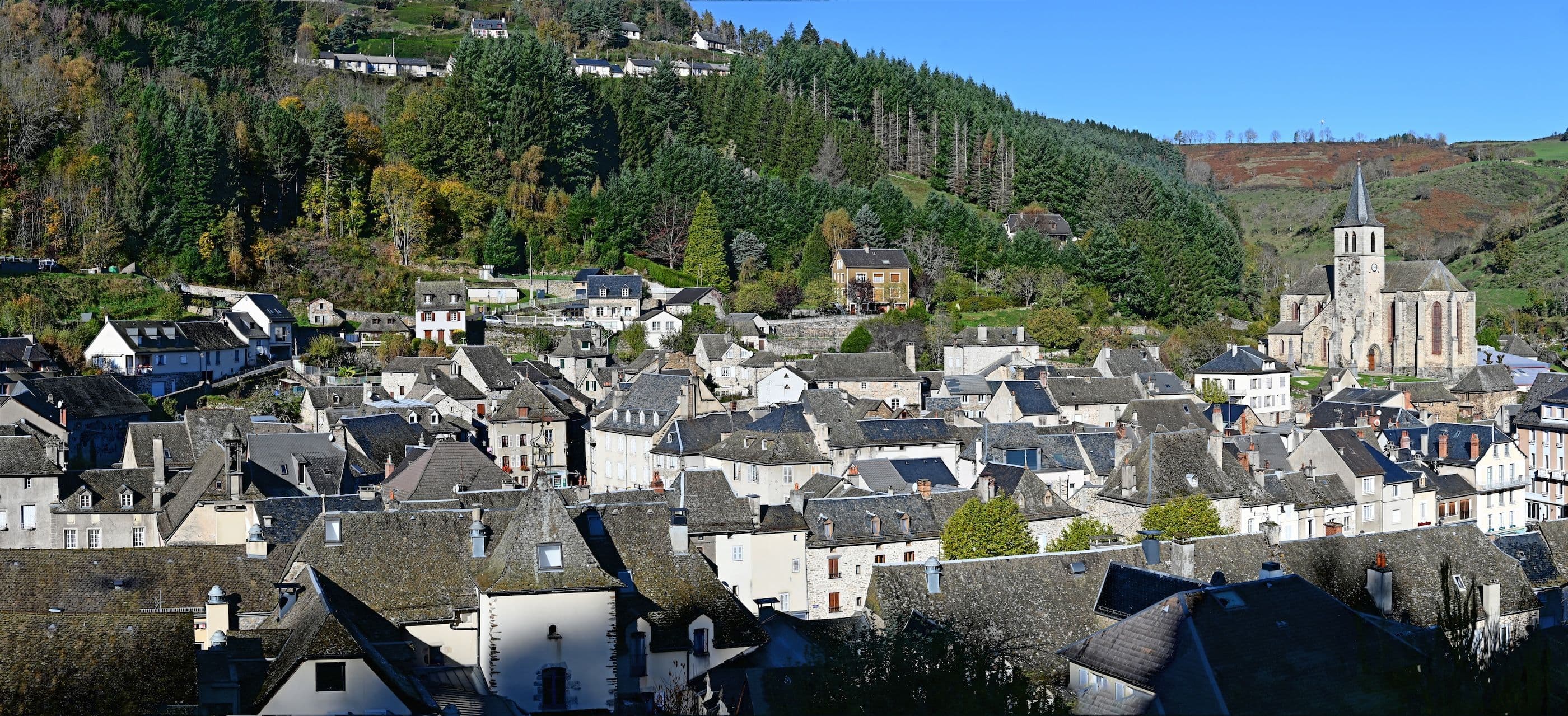 Chaudes-Aigues - Église Saint Martin et Saint Blaise