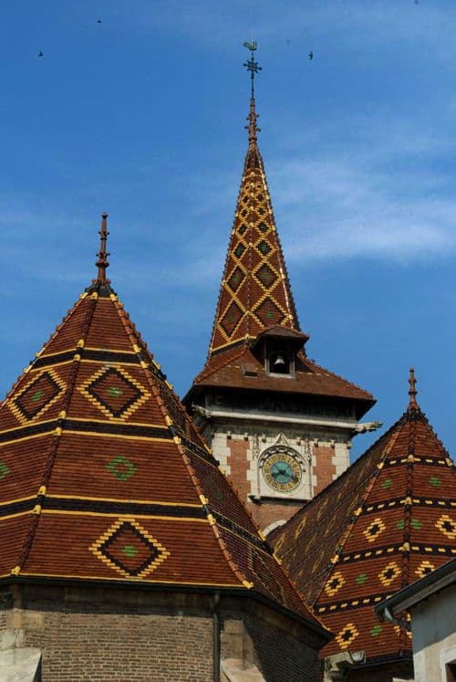 71500 LOUHANS eglise Saint-Pierre Louhans toiture polychrome vernisséePRTL 71.jpg