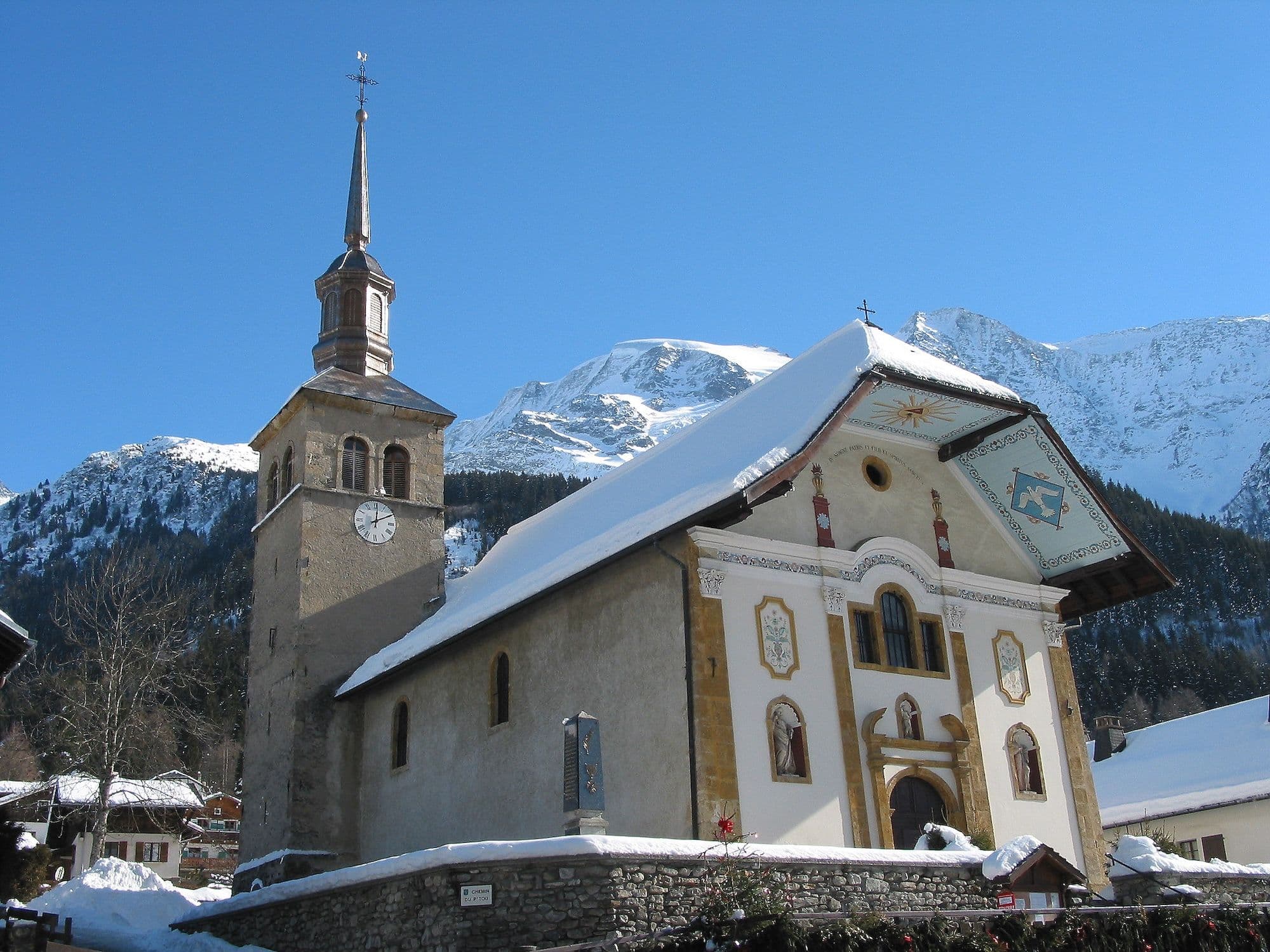 Les Contamines Montjoie - Église Notre-Dame-de-la-Gorge